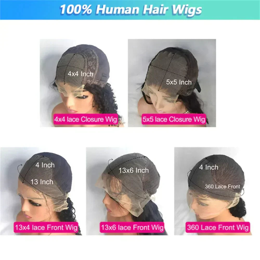 Brazilian Deep Wave Hair Wig