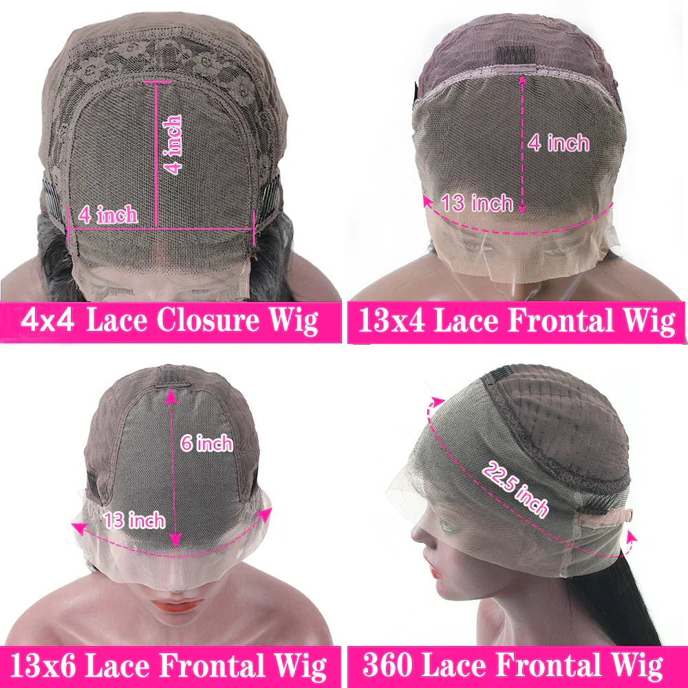 Deep Wave Frontal Curly Wigs